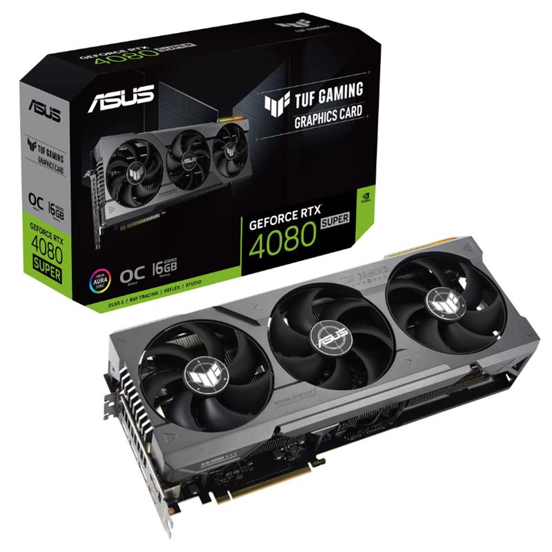 ASUS GEFORCE TUF-RTX4080S-O16G 16GB GDDR6X 256BIT 2XHDMI 3XDP EKRAN KARTI 