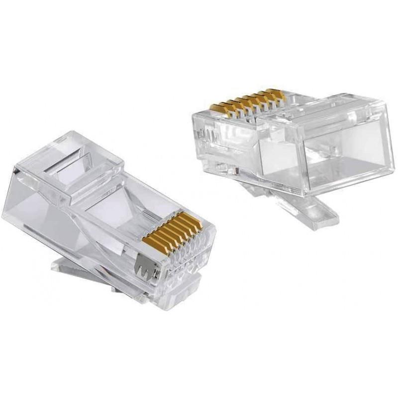 URANIUM CAT5/6 RJ45 KONNEKTÖR 100 LÜ PAKET 