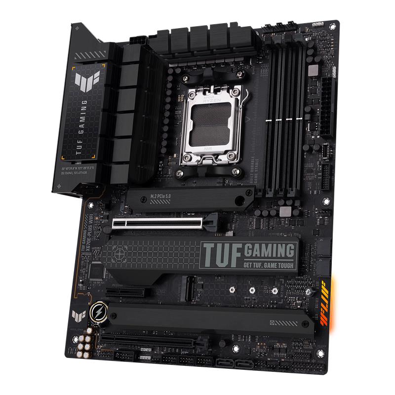 ASUS TUF GAMING X670E-PLUS WIFI DDR5 6400MHZ 1XHDMI 1XDP 4XM.2 USB 3.2 ATX AM5 (AMD AM5 7000 SERİSİ İLE UYUMLU) 