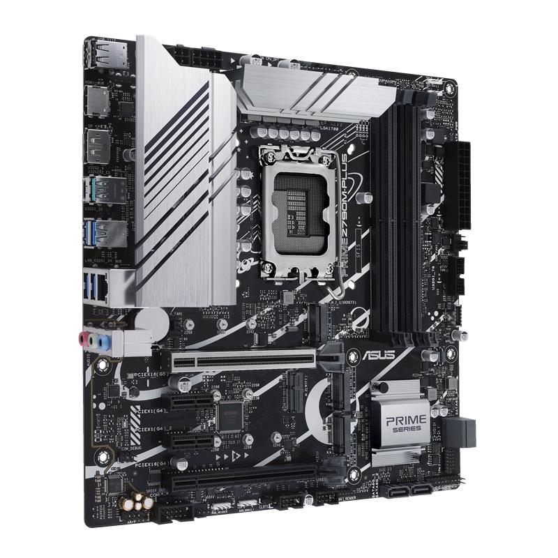 ASUS PRIME Z790M-PLUS DDR5 7200MHZ 1XHDMI 1XDP 3XM.2 USB 3.2 MATX 1700P (12. / 13. VE 14. NESİL İŞLEMCİ UYUMLU) 