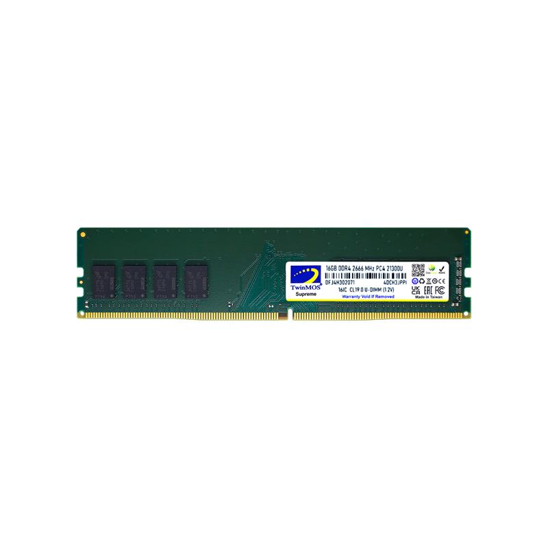 16 GB DDR4 2666MHZ TWINMOS DT MDD416GB2666DWO 