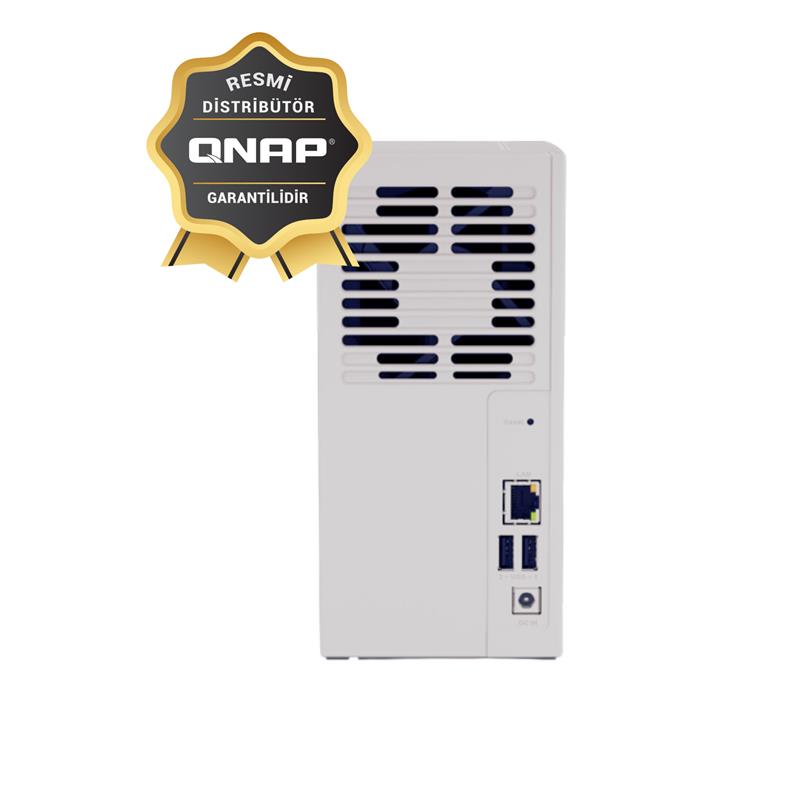 QNAP TS-233-2GB RAM 2 HDD YUVALI TOWER NAS (RESMİ DİSTRİBÜTÖR GARANTİLİ) 