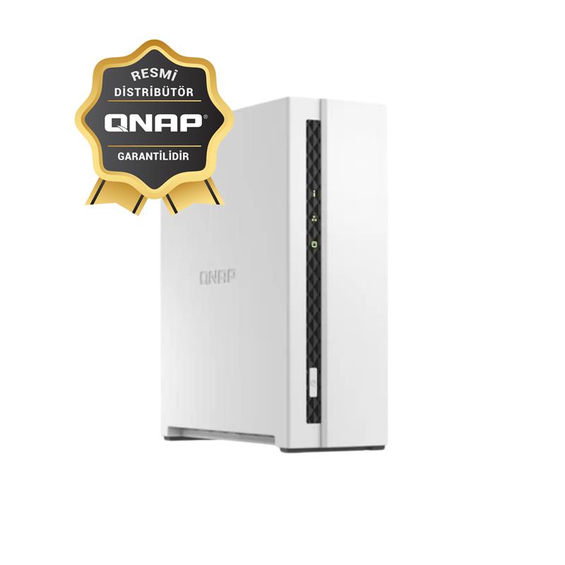 QNAP TS-133-1GB RAM 1 HDD YUVALI TOWER NAS (RESMİ DİSTRİBÜTÖR GARANTİLİ) 