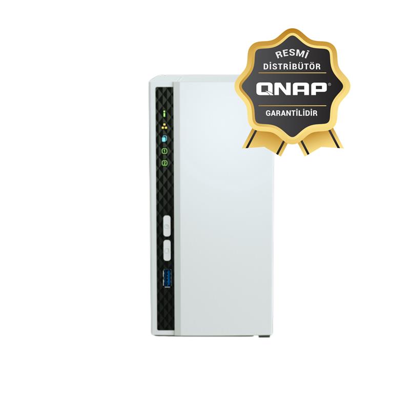 QNAP TS-133-1GB RAM 1 HDD YUVALI TOWER NAS (RESMİ DİSTRİBÜTÖR GARANTİLİ) 