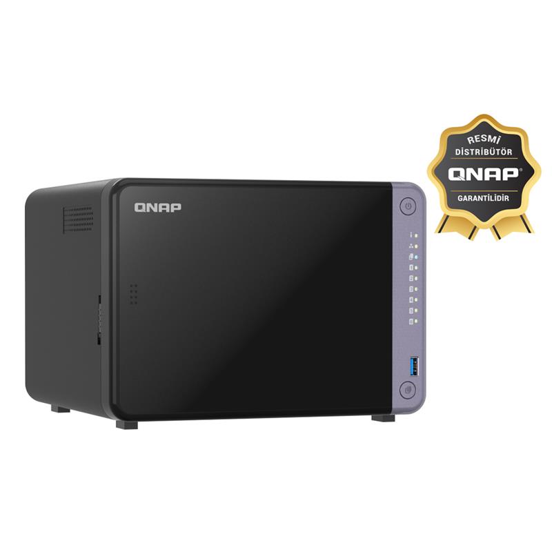 QNAP TS-632X-4GB RAM 6 HDD YUVALI TOWER NAS (RESMİ DİSTRİBÜTÖR GARANTİLİ) 