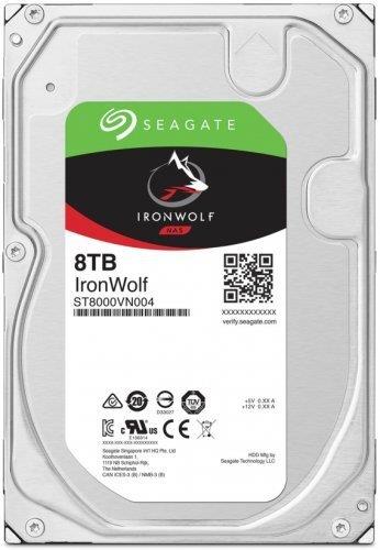 8 TB SEAGATE 3.5 IRONWOLF SATA3 7200RPM 256MB ST8000VN004 (3 YIL RESMI DIST GARANTILI) 