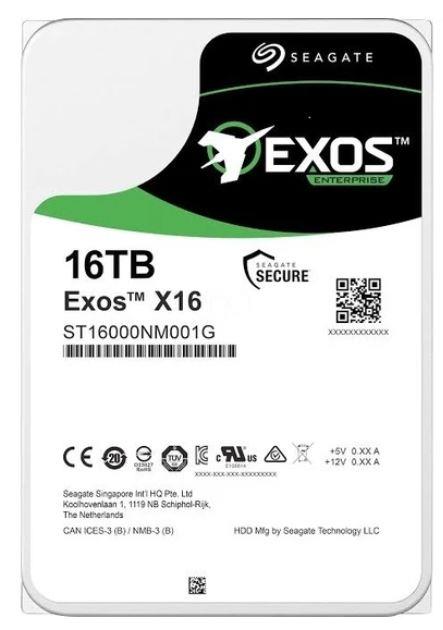 16 TB SEAGATE 3.5 EXOS SATA X18 512E 7200RPM 256MB ST16000NM001J (RESMI DIST GARANTILI) 