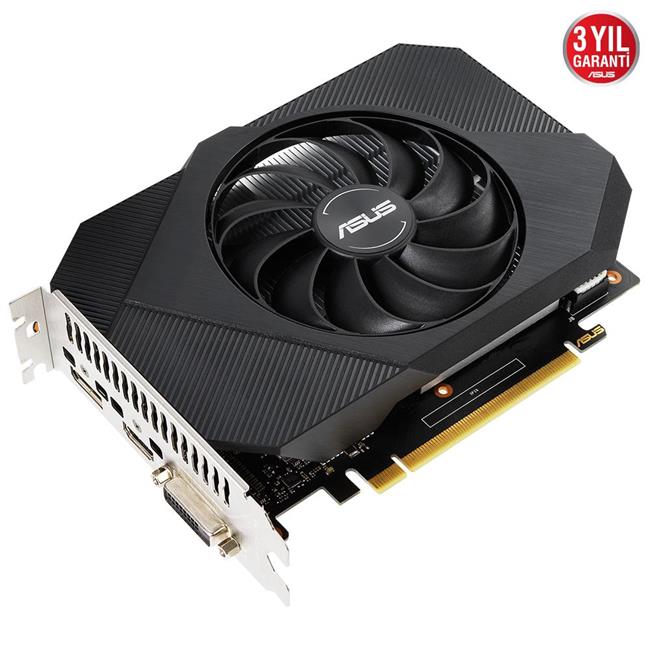 ASUS GEFORCE PH-GTX1650-O4GD6-P 4GB GDDR6 128BIT 1XHDMI 1XDP 1XDVI EKRAN KARTI 