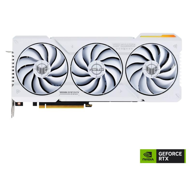 ASUS GEFORCE TUF-RTX4070TIS-O16G-WHITE SUPER OC 16GB GDDR6X 256BIT 2XHDMI 3XDP EKRAN KARTI 