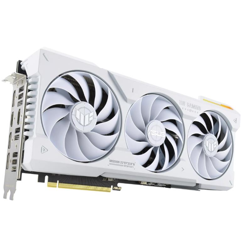 ASUS GEFORCE TUF-RTX4070TIS-O16G-WHITE SUPER OC 16GB GDDR6X 256BIT 2XHDMI 3XDP EKRAN KARTI 