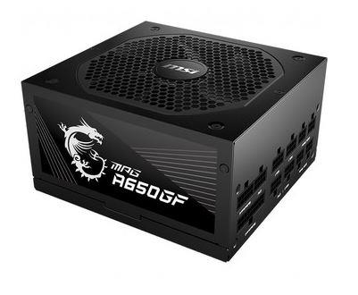 MSI MPG A650GF 650W AKTIF PFC 140MM FAN 80+ GOLD POWER SUPPLY 