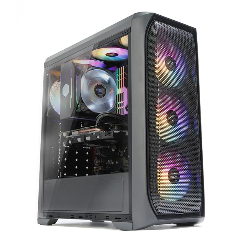 ZALMAN N5MF PSU YOK 4X120MM RGB FAN USB 3.0 ATX SİYAH KASA 