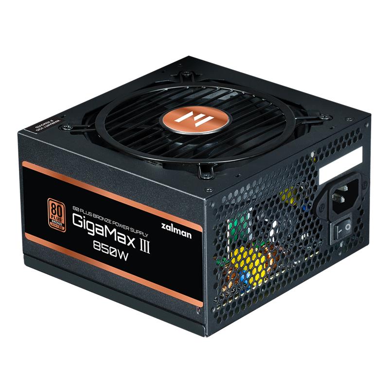 ZALMAN ZM850-GV3 (GIGAMAXIII 850W) +80 PLUS BRONZE GEN5 YÜKSEK KORUMA DEVRE TASARIMI GÜÇ KAYNAĞI 