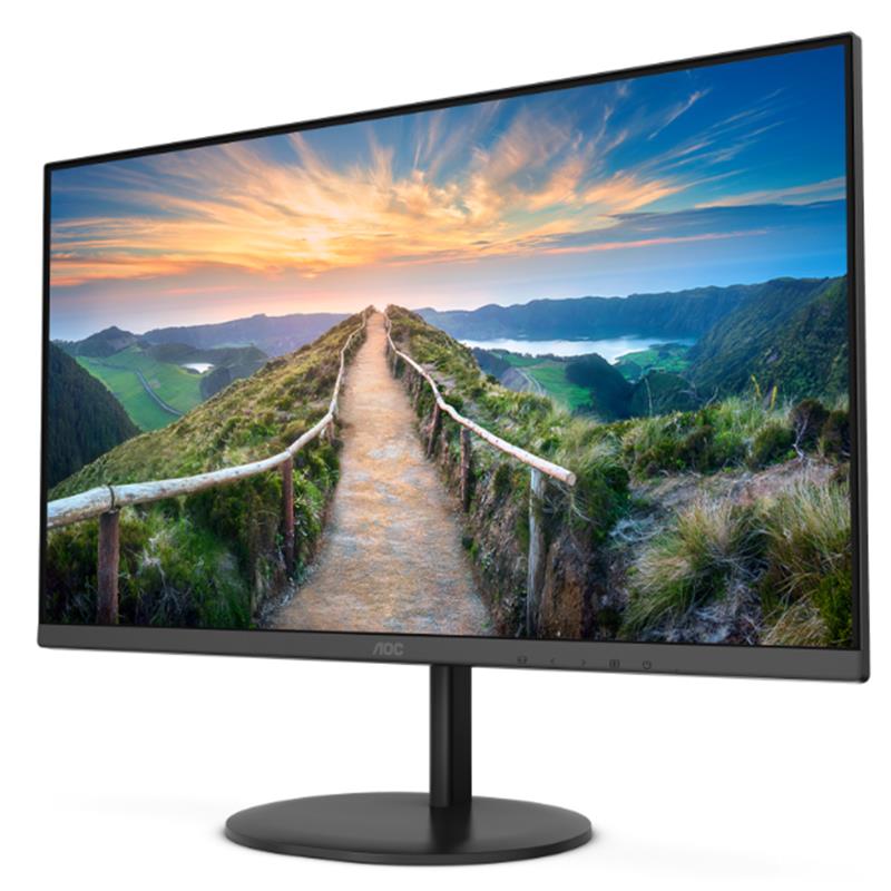 27 AOC Q27V4EA IPS 4MS 75MHZ 1XHDMI 1XDP QHD 2560X1440 HOPARLÖR ÇERÇEVESİZ FLICKER-FREE VESA SİYAH 