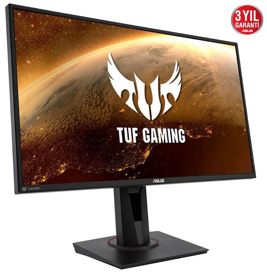 27 ASUS TUF GAMING VG279QM IPS 1MS 280MHZ 2XHDMI 1XDP FHD 1920X1080 HOPARLÖR YÜKSEKLİK AYARI PIVOT VESA SİYAH 