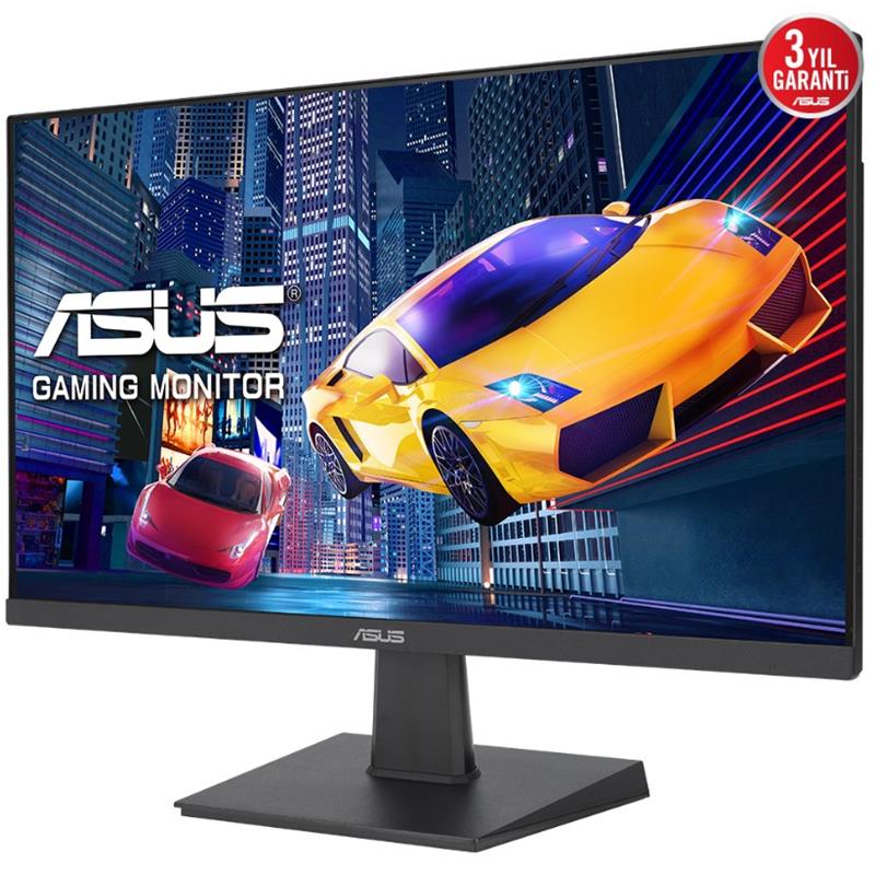 23.8 ASUS VA24EHF IPS 1MS 100MHZ 1XHDMI FHD 1920X1080 FREESYNC EYECARE FLICKER-FREE ÇERÇEVESİZ VESA SİYAH 