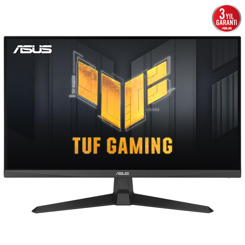 27 ASUS TUF GAMING VG279Q3A IPS 1MS 180MHZ 2XHDMI 1XDP FHD 1920X1080 HOPARLR FLICKER-FREE DUUK MAVI IIK VESA SIYAH 