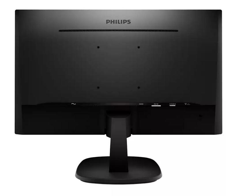 27 PHILIPS 273V7QDSB/01 IPS 4MS 75MHZ 1XVGA 1XHDMI 1XDVI FHD 1920X1080 FLICKER-FREE DÜŞÜK MAVİ IŞIK VESA SİYAH 