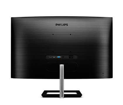 31.5 PHILIPS 322E1C/00 4MS 75MHZ 1XVGA 1XHDMI 1XDP FHD 1920X1080 CURVED VESA SİYAH 