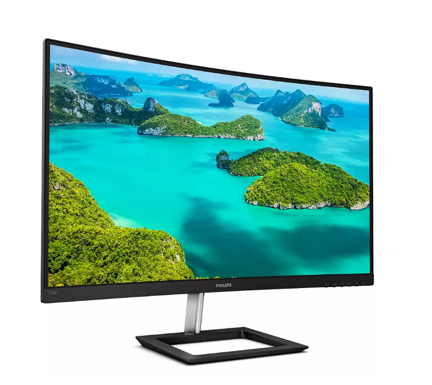 31.5 PHILIPS 328E1CA/00 4MS 60MHZ 2XHDMI 1XDP 4K UHD 3840X2160 HOPARLÖR FLICKER-FREE DÜŞÜK MAVİ IŞIK CURVED VESA SİYAH 