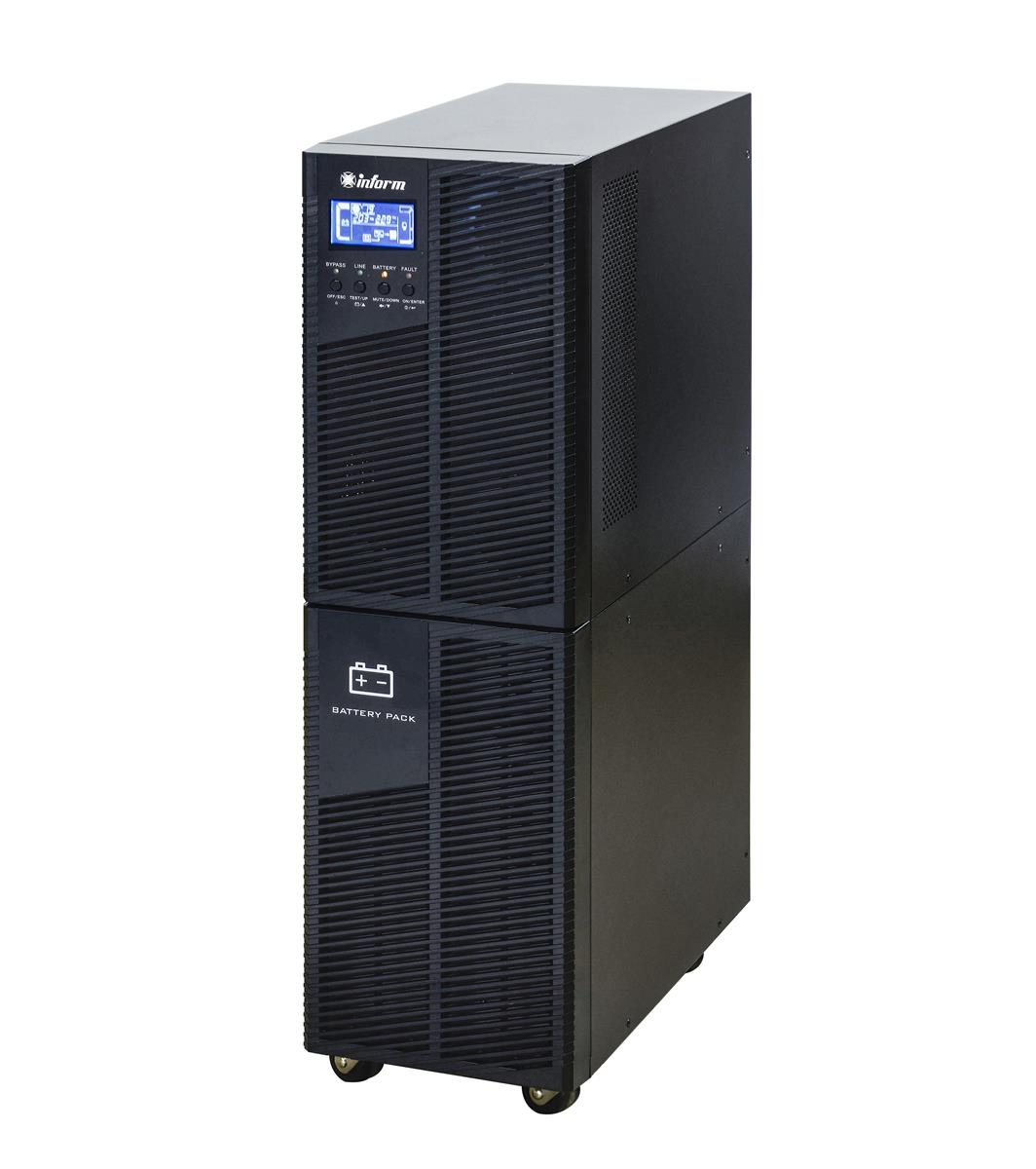 INFORM DSP EVO 6KVA 1F/1F (16X7AH) 6/13DK LCD ONLINE UPS 