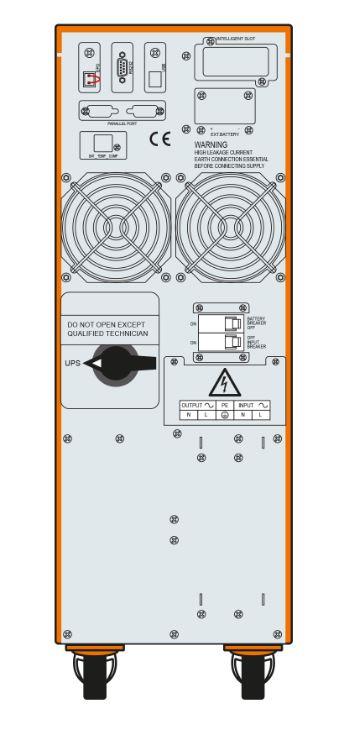 MAKELSAN POWERPACK SE 6KVA 1F/1F (16X7AH) 4/10DK ONLINE UPS 