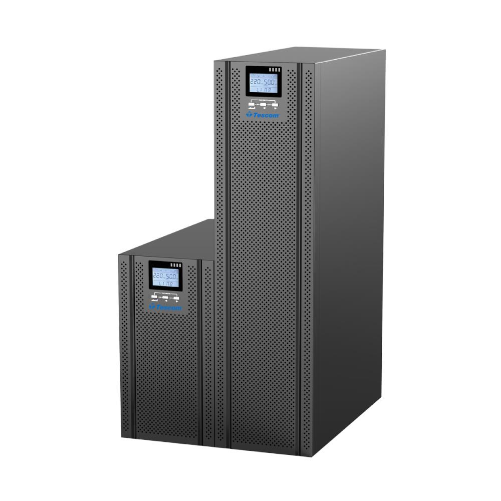 TESCOM TEOS+ 10KVA 1F/1F (16X9AH) 5/10DK LCD ONLINE UPS 