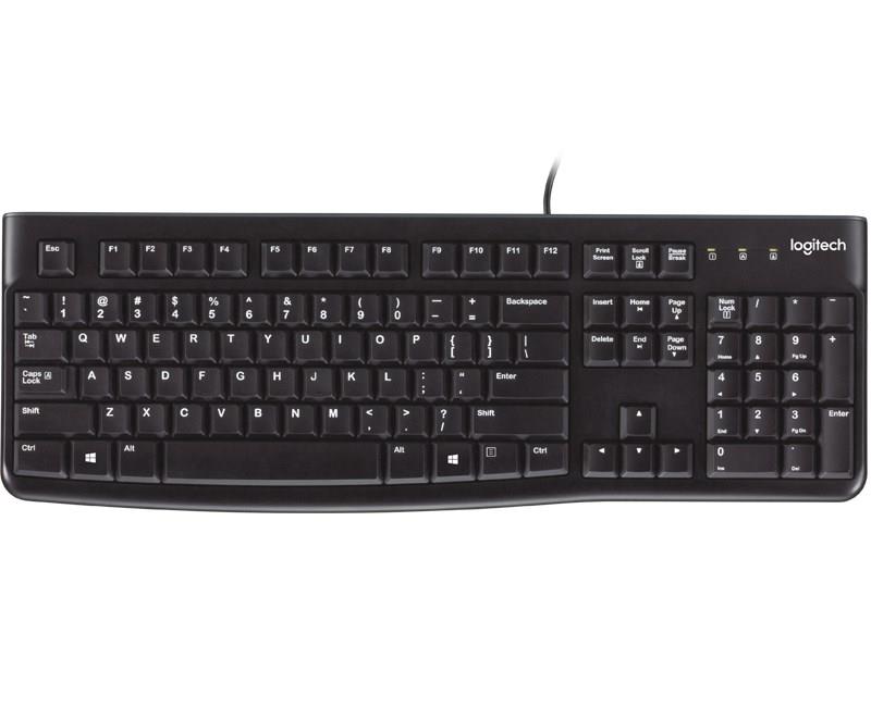 LOGITECH K120 Q USB KABLOLU KLAVYE SİYAH 920-002505 