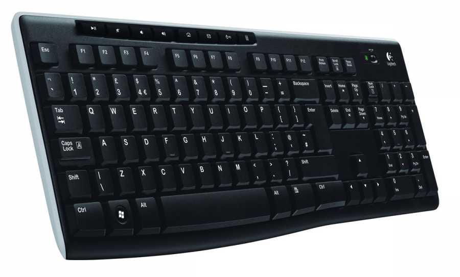 LOGITECH K270 Q TR MM KLAVYE KABLOSUZ SİYAH 920-003761 