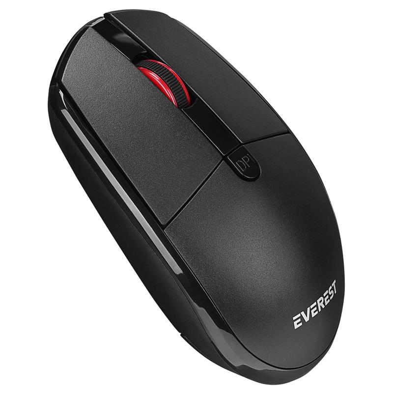 EVEREST SMW-86 USB SİYAH 2.4GHZ KABLOSUZ MOUSE 