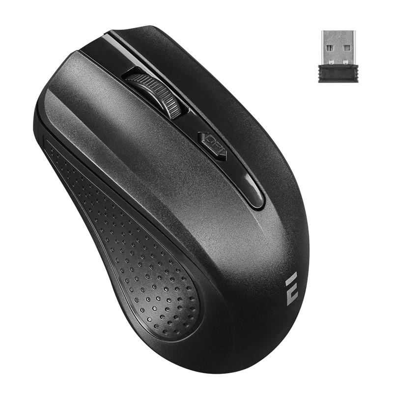 EVEREST SMW-487 USB SİYAH 2.4GHZ KABLOSUZ MOUSE 