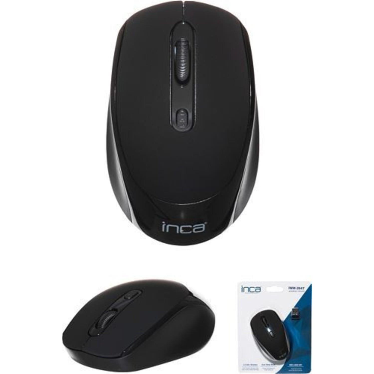 INCA IWM-394T 1600 DPI SİYAH KABLOSUZ MOUSE 