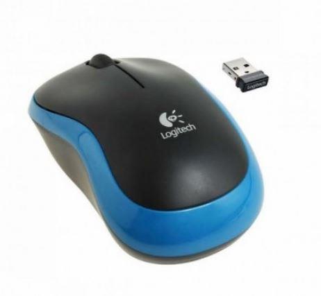 LOGITECH M185 KABLOSUZ USB MOUSE MAVİ 910-002236 