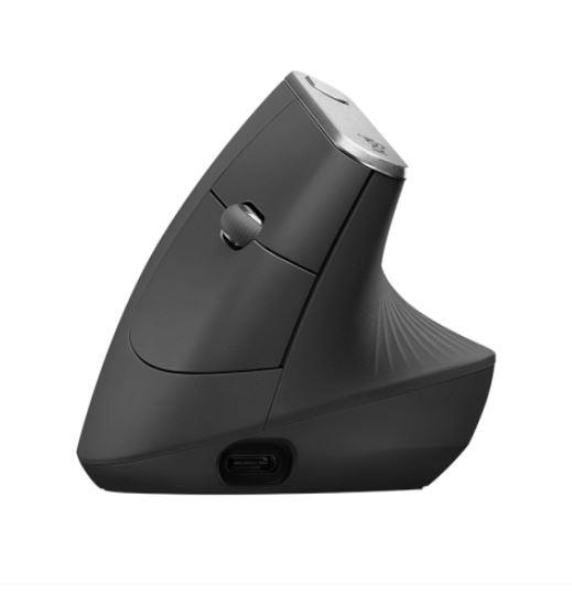 LOGITECH MX VERTICAL GELİŞMİŞ ERGONOMİK DİKEY KABLOSUZ USB MOUSE SİYAH 910-005448 