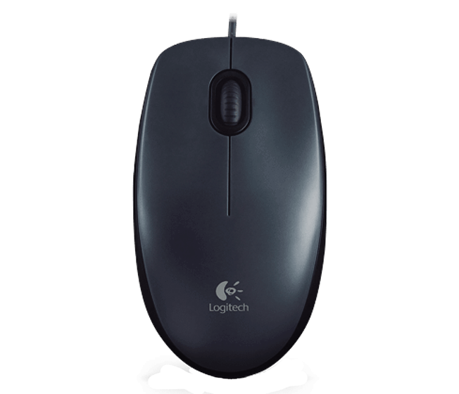 LOGITECH M90 USB OPTİK KABLOLU MOUSE SİYAH 910-001793 