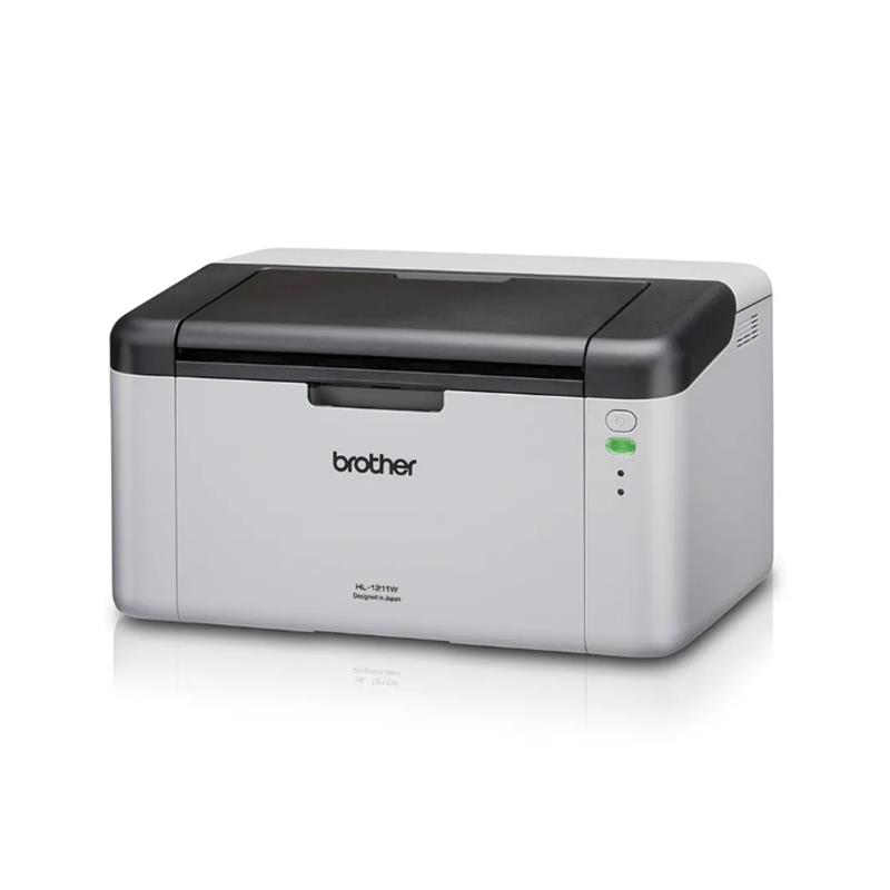 BROTHER HL-1211W-2T MONO LAZER YAZICI/WIFI (2 TAM DOLU TONER) 