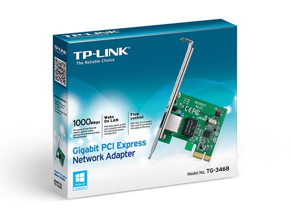 TP-LINK TG-3468 10/100/1000 PCI-EX ETHERNET KARTI 