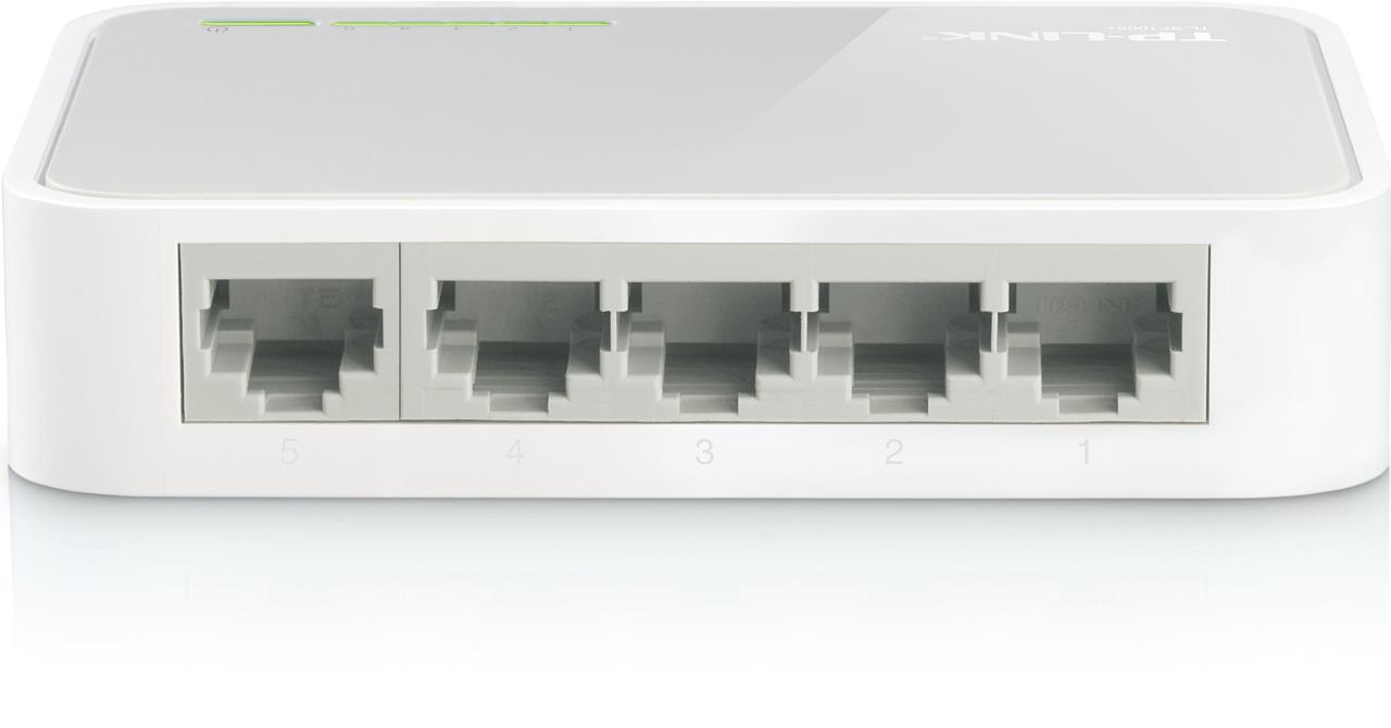 TP-LINK TL-SF1005D 5 PORT 10/100 PLASTİK KASA SWITCH 