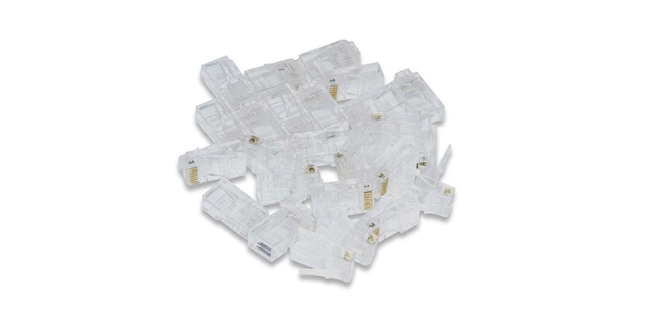 INCA ICOM-P100 RJ45 CAT6 100 ADET PLASTIK KONNEKTOR 