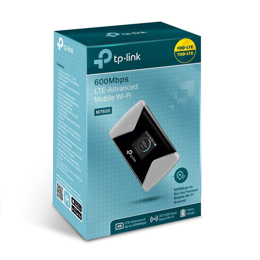 TP-LINK M7650 600MBPS 4G LTE MOBIL KABLOSUZ ROUTER 