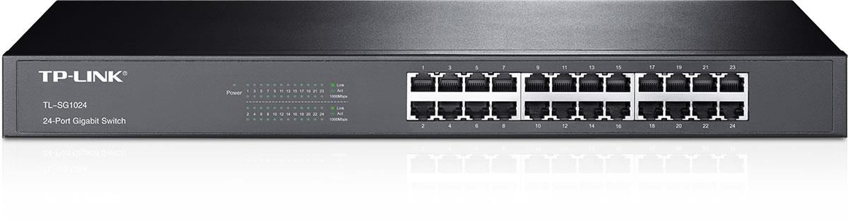 TP-LINK TL-SG1024 24 PORT GIGABIT METAL KASA RACKMOUNT SWITCH 