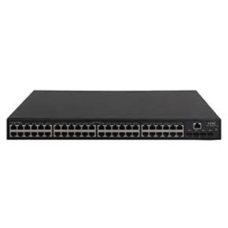 H3C 9801A1QV S5048PV3-EI 48 PORT GIGABIT+4X1GB SFP L2 YÖNETİLEBİLİR RACKMOUNT SWITCH 