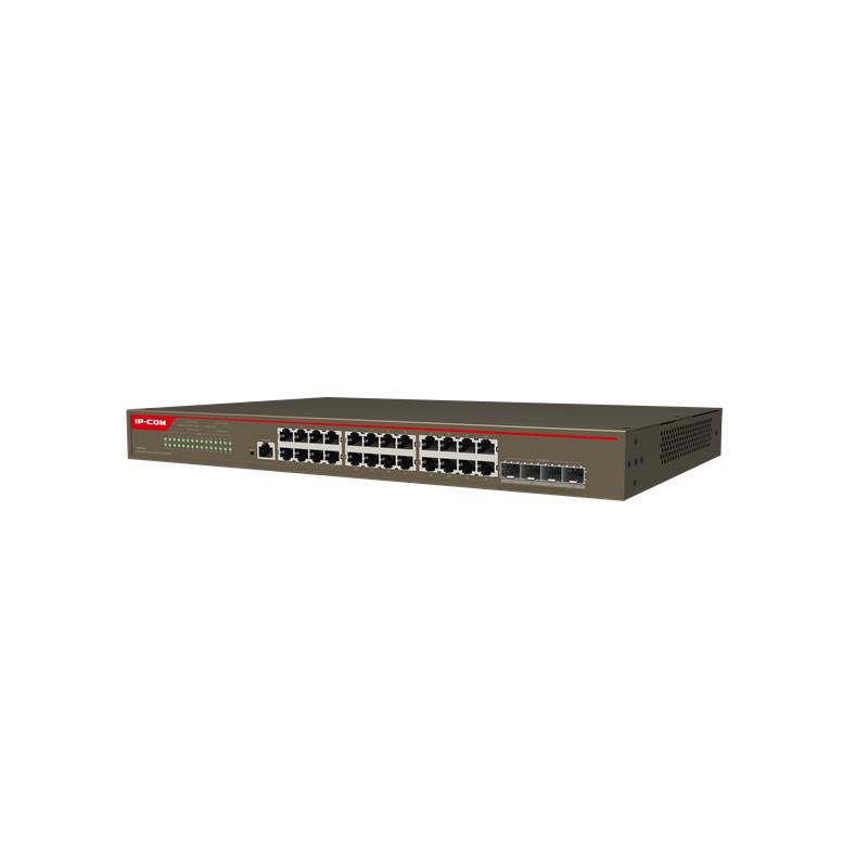 IP-COM IP-COM G5328X 24 PORT GIGABIT + 4X10GB SFP UPLINK L3 YÖNETİLEBİLİR RACKMOUNT SWITCH Resim-2