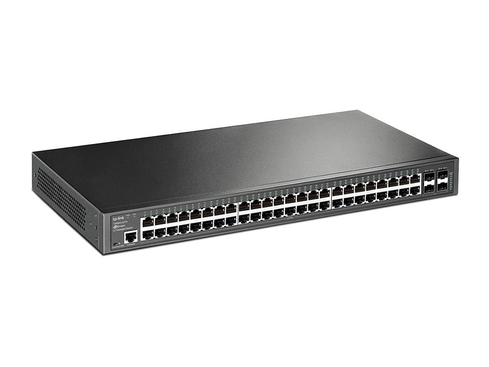 TP-LINK OMADA TL-SG3452 48 PORT GIGABIT+4XGIGABIT SFP UPLINK L2+ YÖNETİLEBİLİR RACKMOUNT SWITCH 