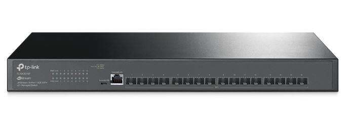 TP-LINK OMADA TL-SX3016F 16 PORT 10 GIGABIT SFP+ CONSOLE PORT LAYER2+ YÖNETİLEBİLİR RACKMOUNT SWITCH 