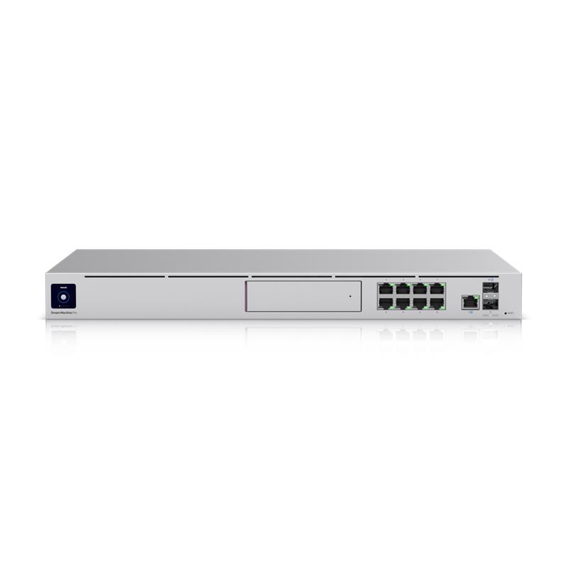 UBNT UDM-PRO DREAM MACHINE 8 PORT GIGABIT +2X10GB SFP+ UPLINK+1XWAN PORT 1U RACKMOUNT ROUTER 