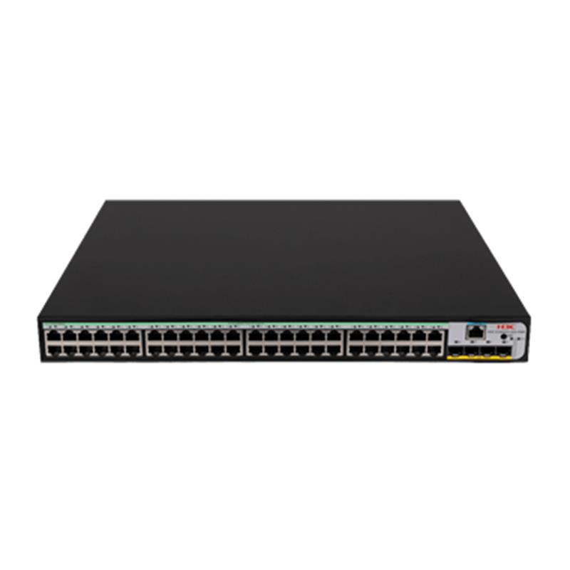 H3C H3C 9801A4MS S1850V2-52X-PWR 48 PORT GIGABIT+4X10GB SFP+ 1XCONSOLE PORT YÖNETİLEBİLİR 370W POE RACKMOUNT SWITCH Resim-1