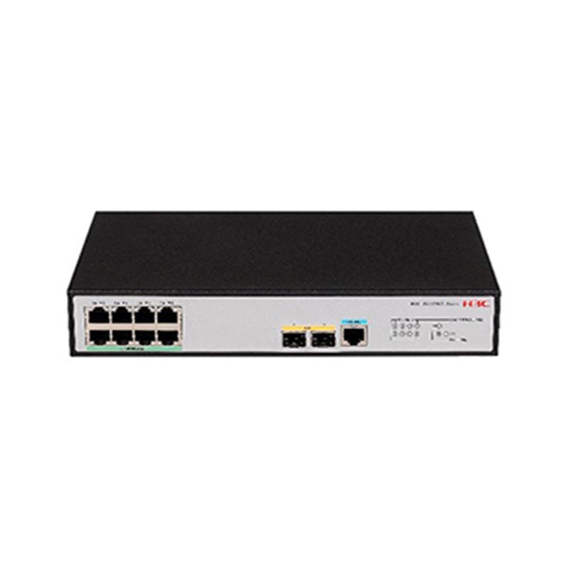 H3C H3C 9801A41P S5120V3-10P-PWR-LI 8 PORT GIGABIT+2X1GB SFP 1XCONSOLE PORT YÖNETİLEBİLİR 125W POE RACKMOUNT SWITCH Resim-1