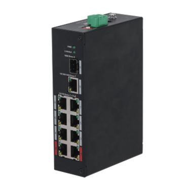 DAHUA PFS3110-8ET-96-V2 8 PORT 10/100 + 1XGB RJ45/SFP 96W POE ENDÜSTRİYEL SWITCH 