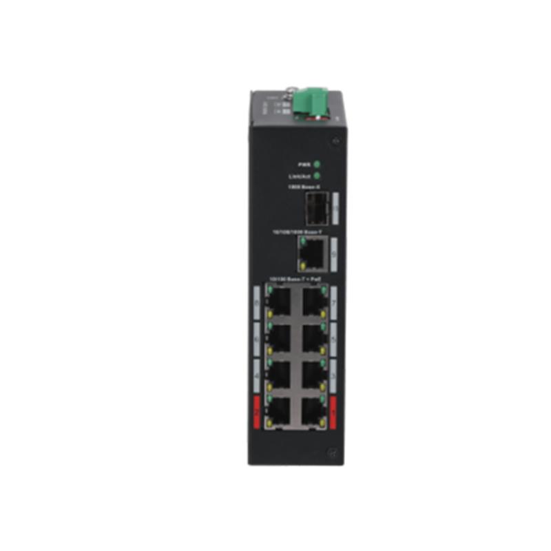 DAHUA PFS3110-8ET-96-V2 8 PORT 10/100 + 1XGB RJ45/SFP 96W POE ENDÜSTRİYEL SWITCH 